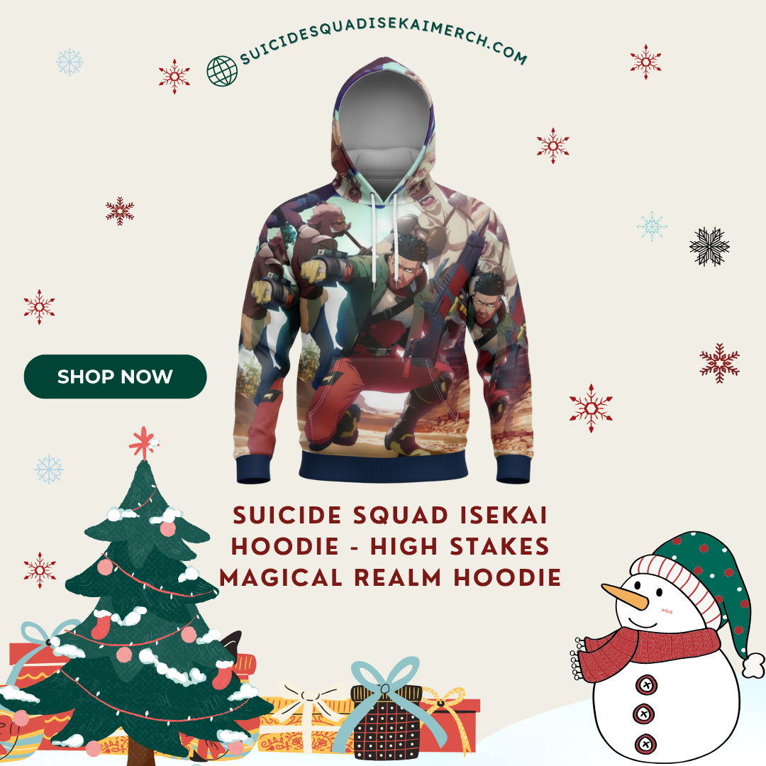 Suicide Squad Isekai Hoodie - High Stakes Magical Realm Hoodie
